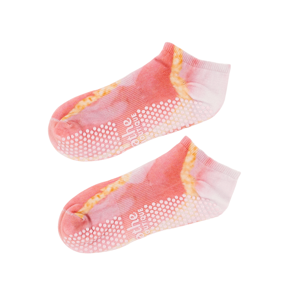 Coral low cut grip socks