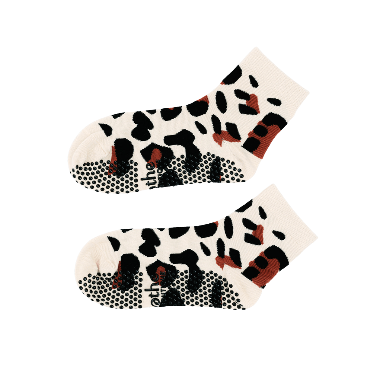 Moo ankle grip socks