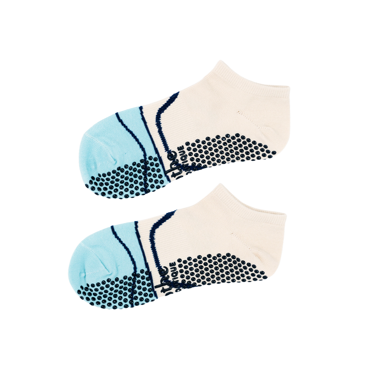 Waves In Motion low cut grip socks